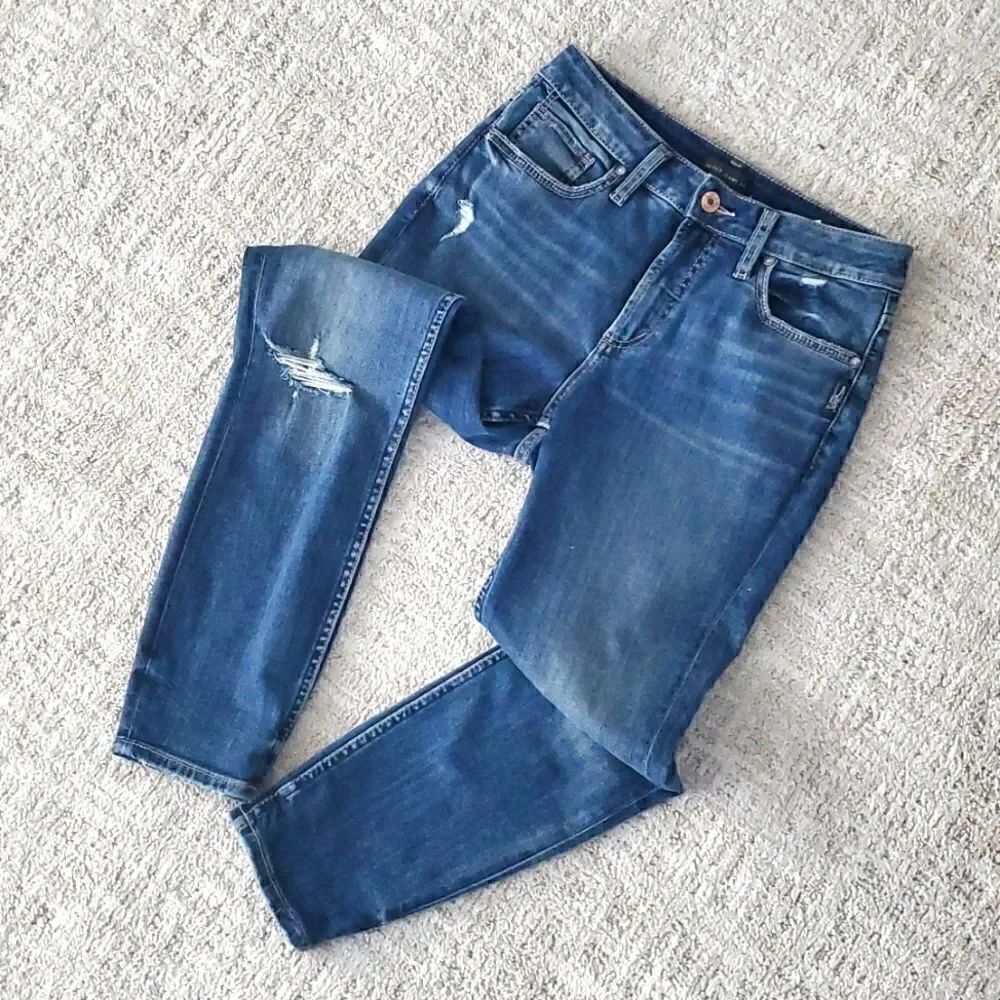 Silver Jeans | Avery Skinny Crop Jeans